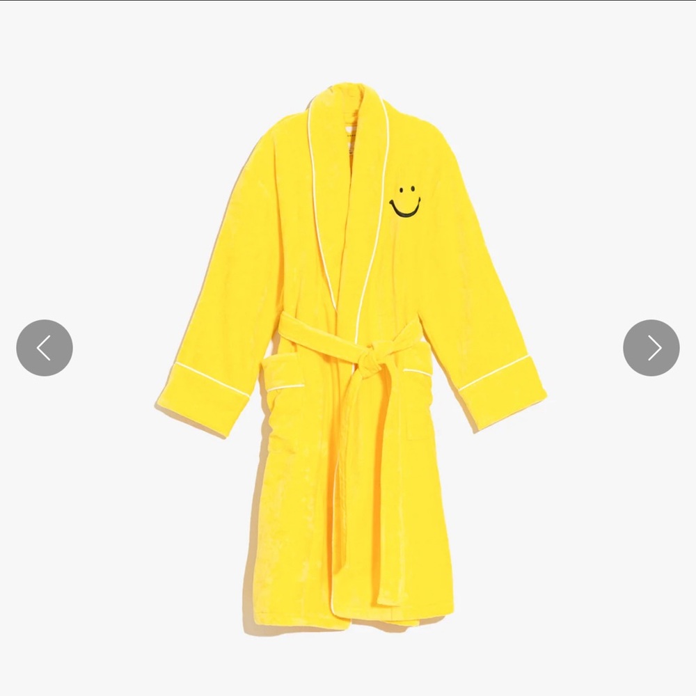 NWOT Kerri Rosenthal extra plush The Funday Robe Sunshine.
